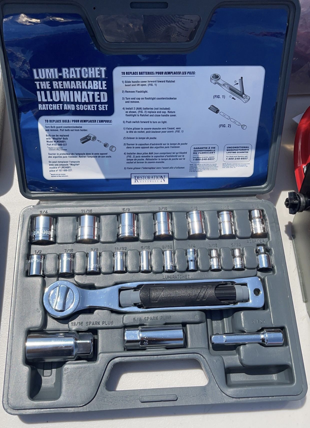 Craftsman Allied LumiRatchet Lighted Ratchet & Socket Set