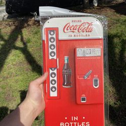 Coca Cola Machine Sign