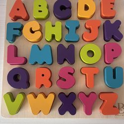 Alphabet Wood Blocks 