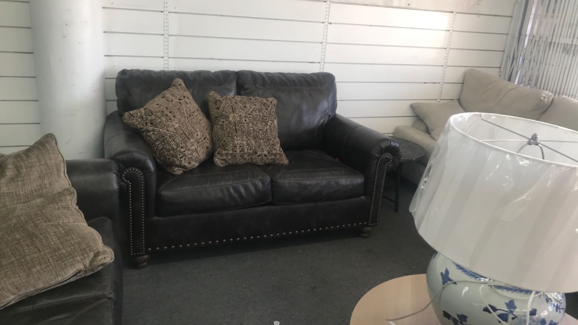 2 Black Couches