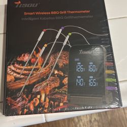 Smart Wireless Bbq Grill Thermometer 