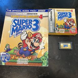 Super Mario bros 3 Super Mario Advance 4 With Guide And Now