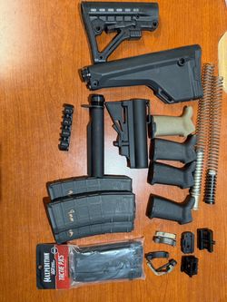 Assorted Sporting goods and Airsoft accessories