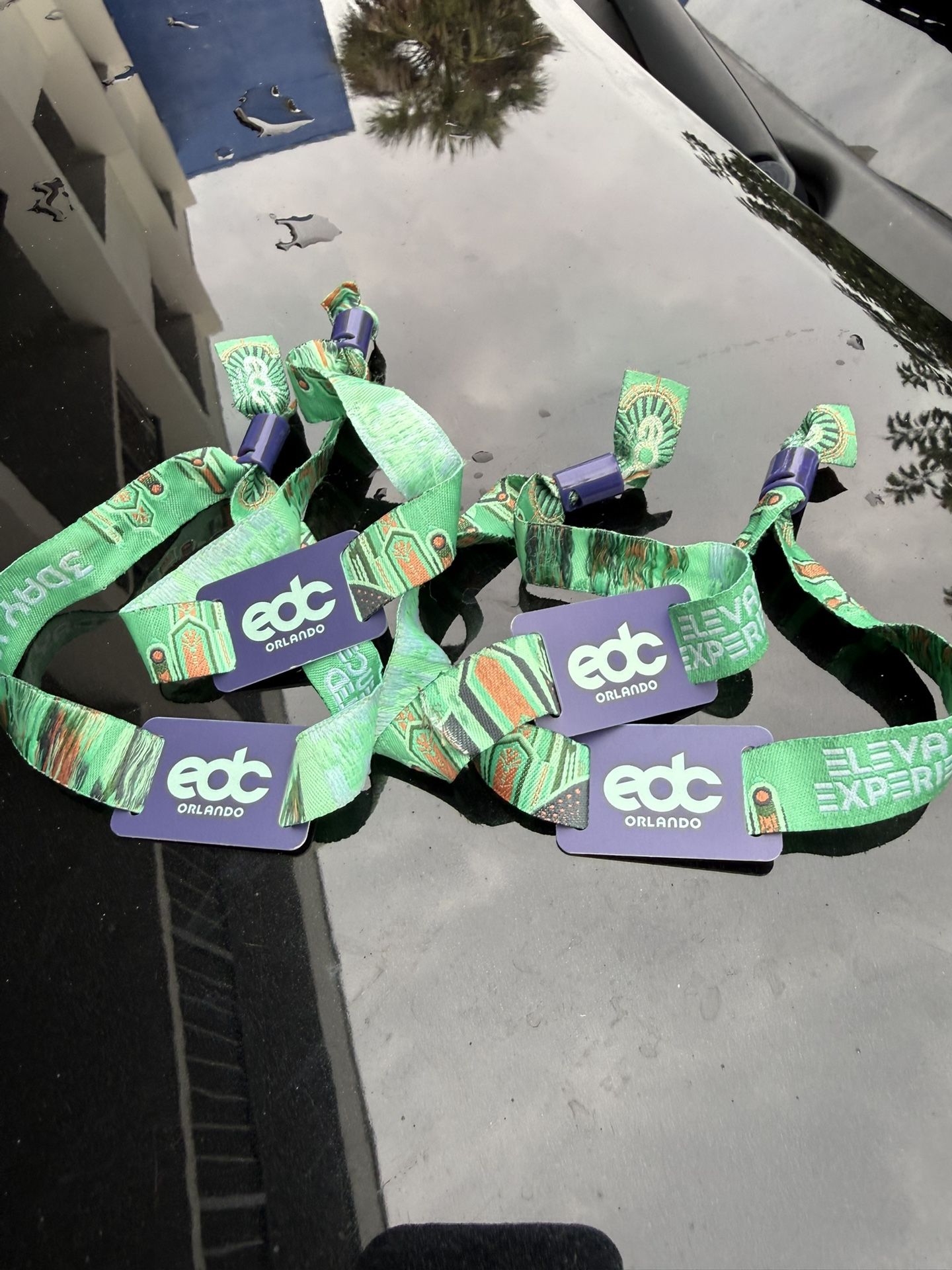 EDC Orlando Sunday VIP Wristbands!!
