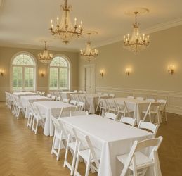 Chairs and Tables To elevate your next party