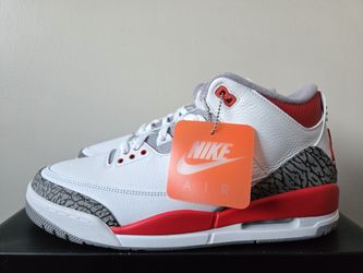 Air Jordan Retro 3 "Fire Red" size 12