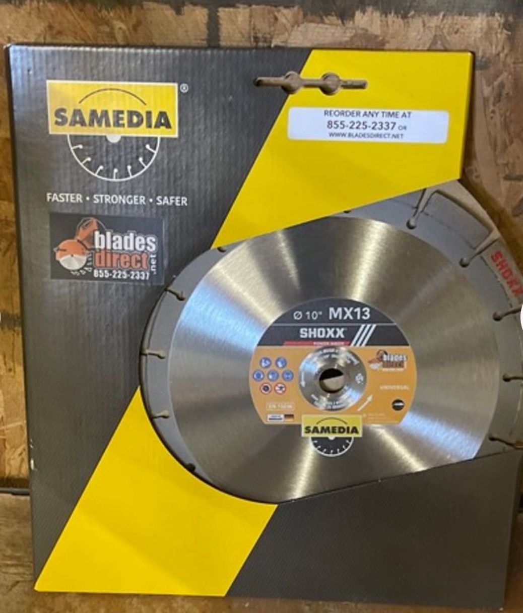 Saw Blade Samedia Shoxx Mx13 Saw Blades, Designed For Industrial-Grade Cutting