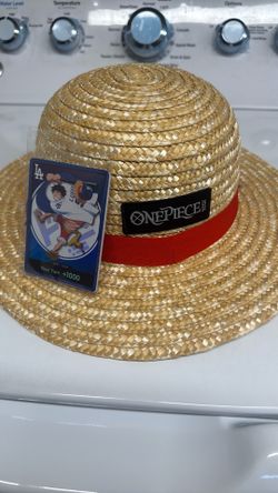 Dodger one piece hat and card .