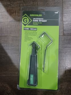 The Greenlee Cable Stripper 8 AWG.  Model 1903