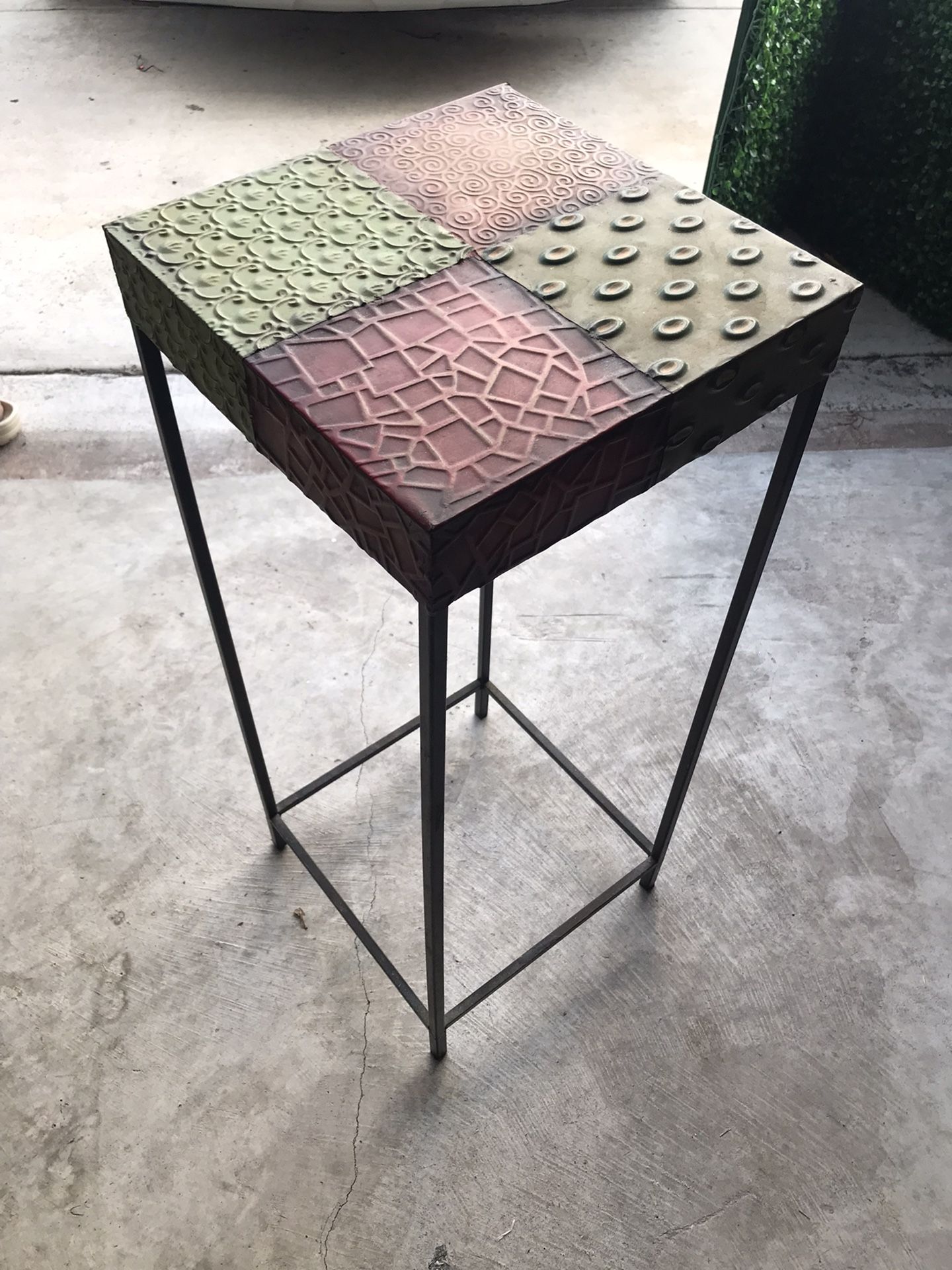 Aluminum Decorative Small Table 