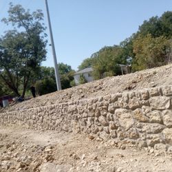 Retaining Wall Stone Work