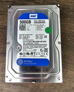 500GB 3.5" SATA HDD