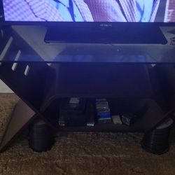 Glass TV Stand