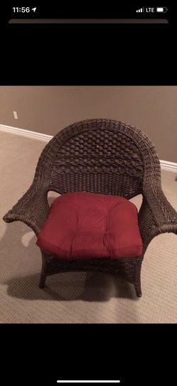 Chair with cushion