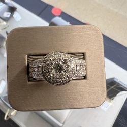 14k Diamond Engagement Ring