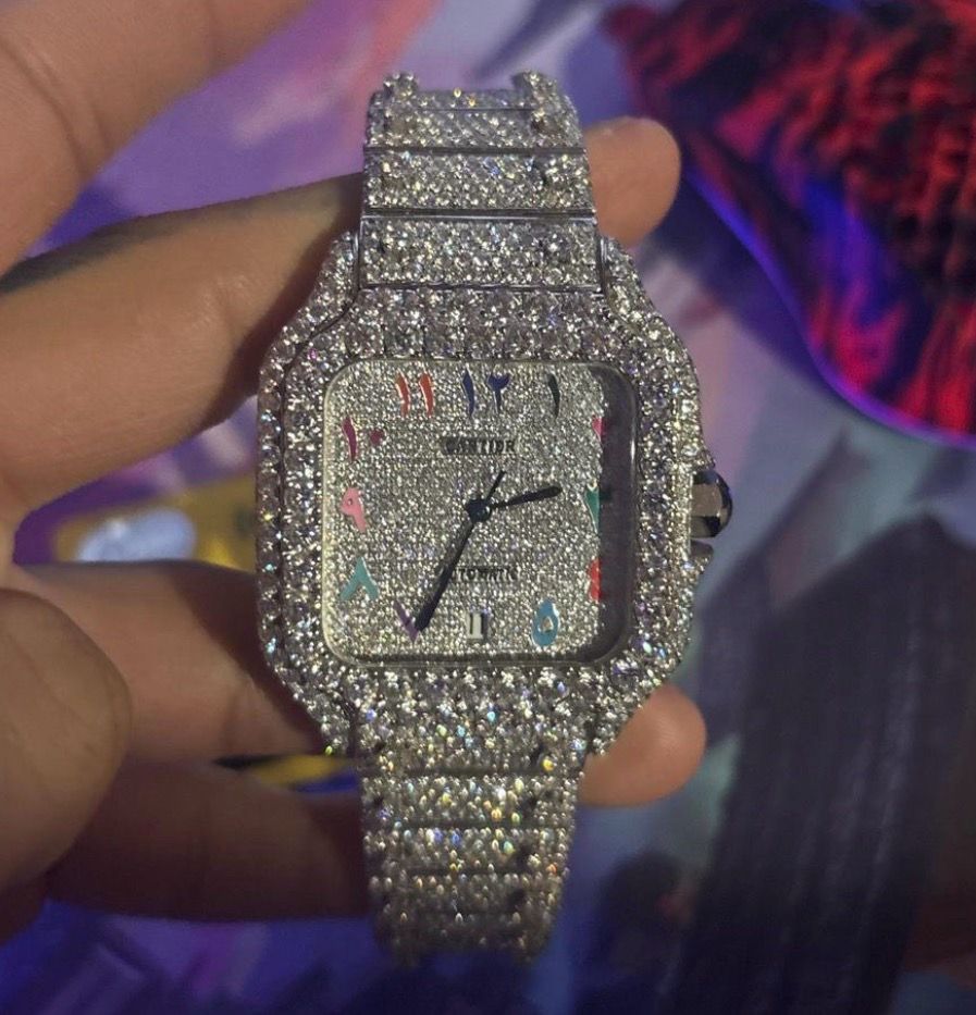 Moissanite watch