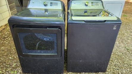 GE Washer & Dryer Electric 4 Prong Or 3 Prong Set