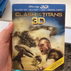 Clash Of Titans 3D blu-ray DVD