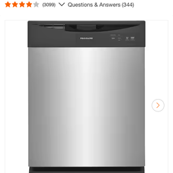 24 in. Front Control Smart Built-In Tall Tub 62 dBA Dishwasher in Stainless Steel