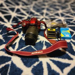 Nikon D3300 24.2 MP CMOS Digital SLR with Auto Focus-S DX NIKKOR 18-55mm f/3.5-5.6G VR II Zoom Lens