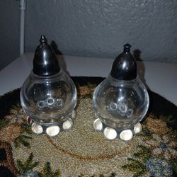 Imperial Glass Candlewick Salt & Pepper Shakers 