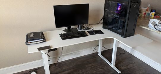 Adjustable Desk + Chair