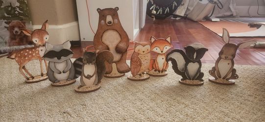 Woodland Animal Decorations