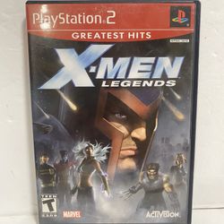 X-Men Legends (Sony PlayStation 2, 2004) PS2
