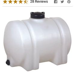 35 Gallon Horizontal Liquid Storage Tank. 