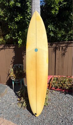 7’10” Surfboard singlefin old school pintail