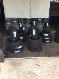 New tyres