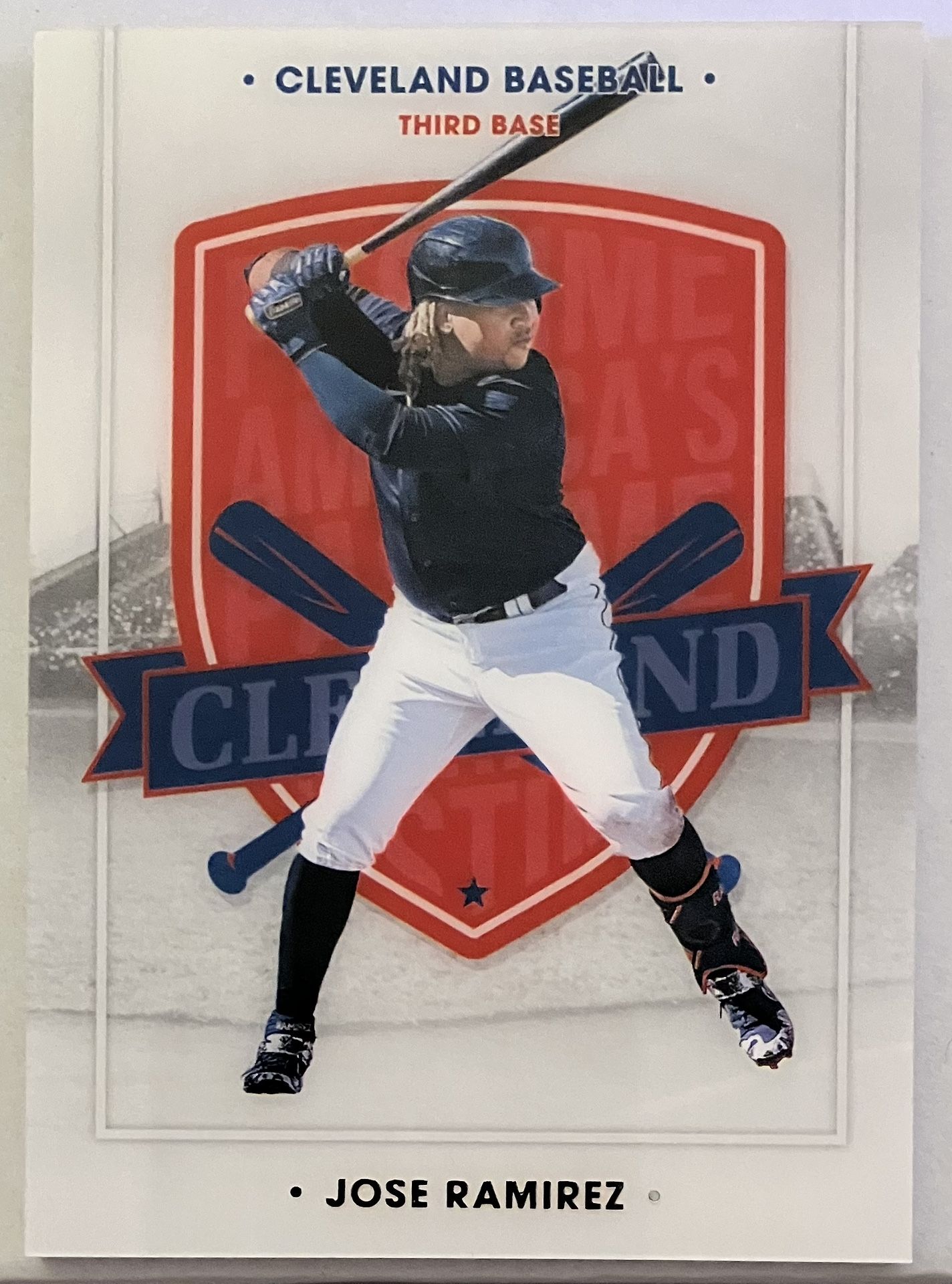 2021 Panini Chronicles JOSE RAMIREZ America's Pastime #6