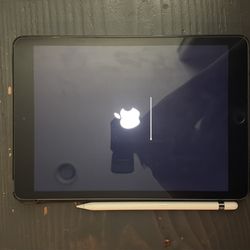 iPad 9th generation with Apple Pencil and case