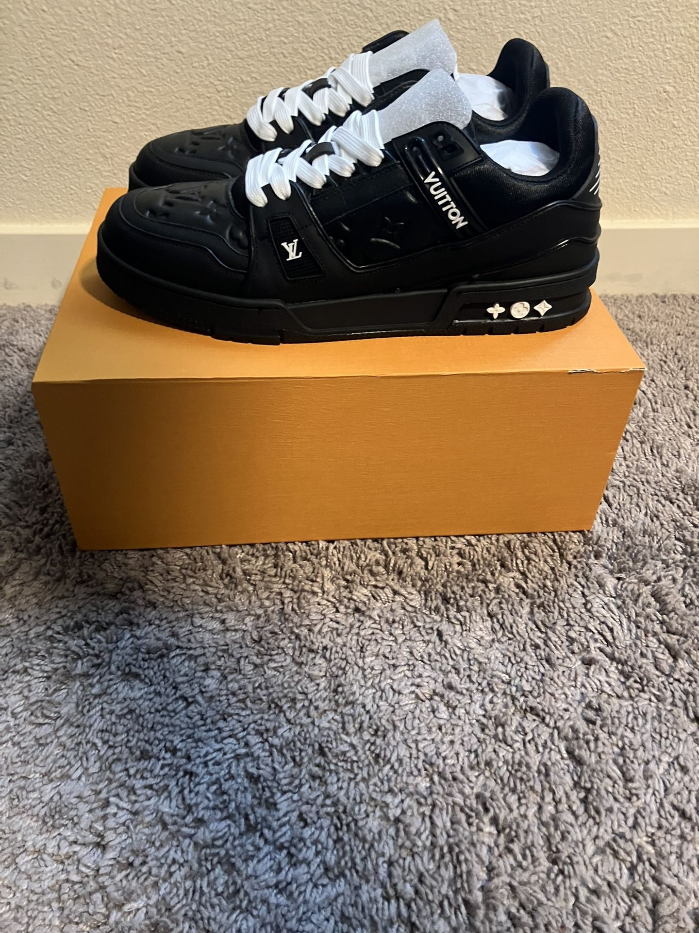 Black LV Trainers