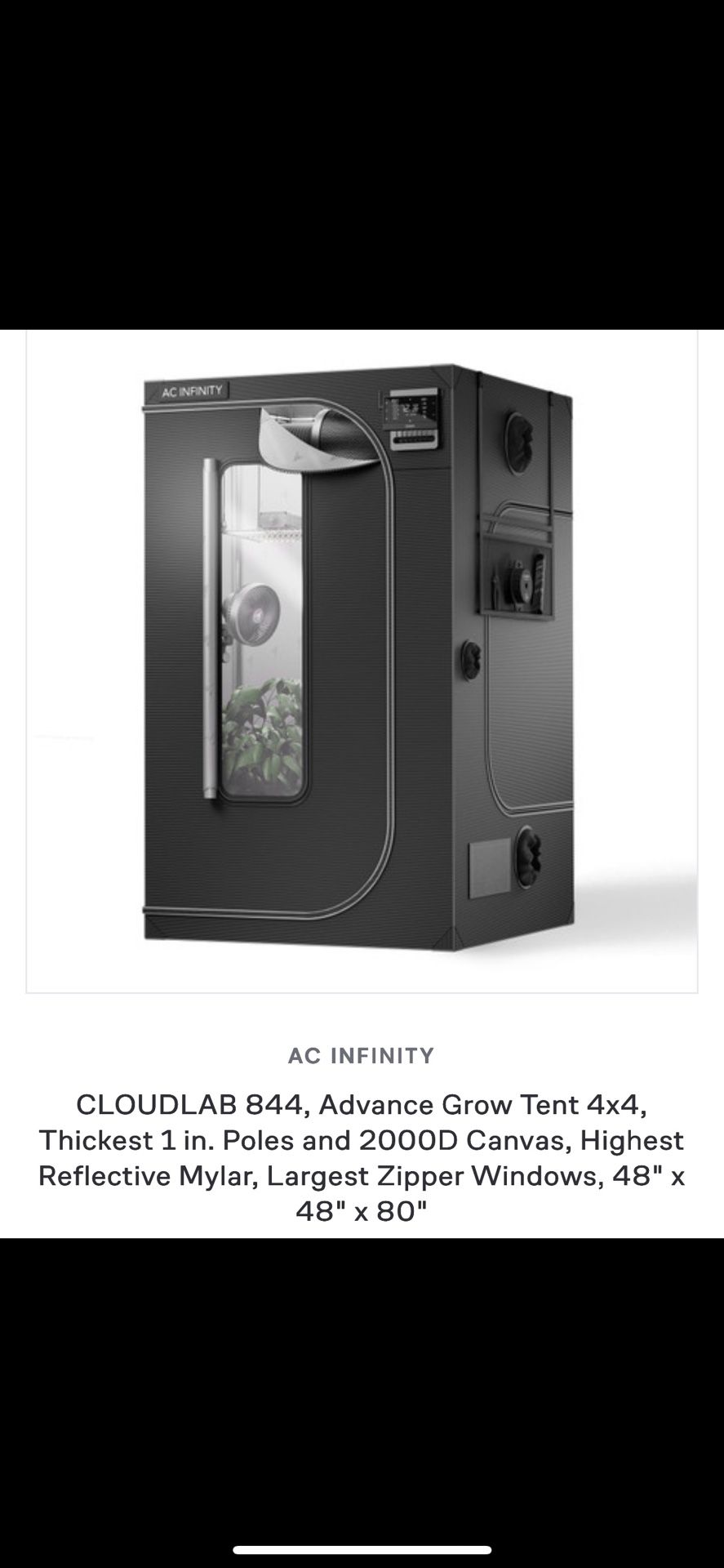 4x4 Grow Tent