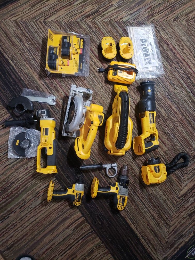 18v Dewalt Tools