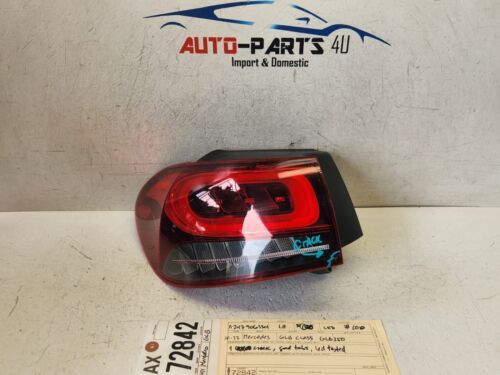 w/crack 2020 - 21 - 2022 MERCEDES GLB CLASS GLB250 LEFT LED TAIL LIGHT OEM AX72842