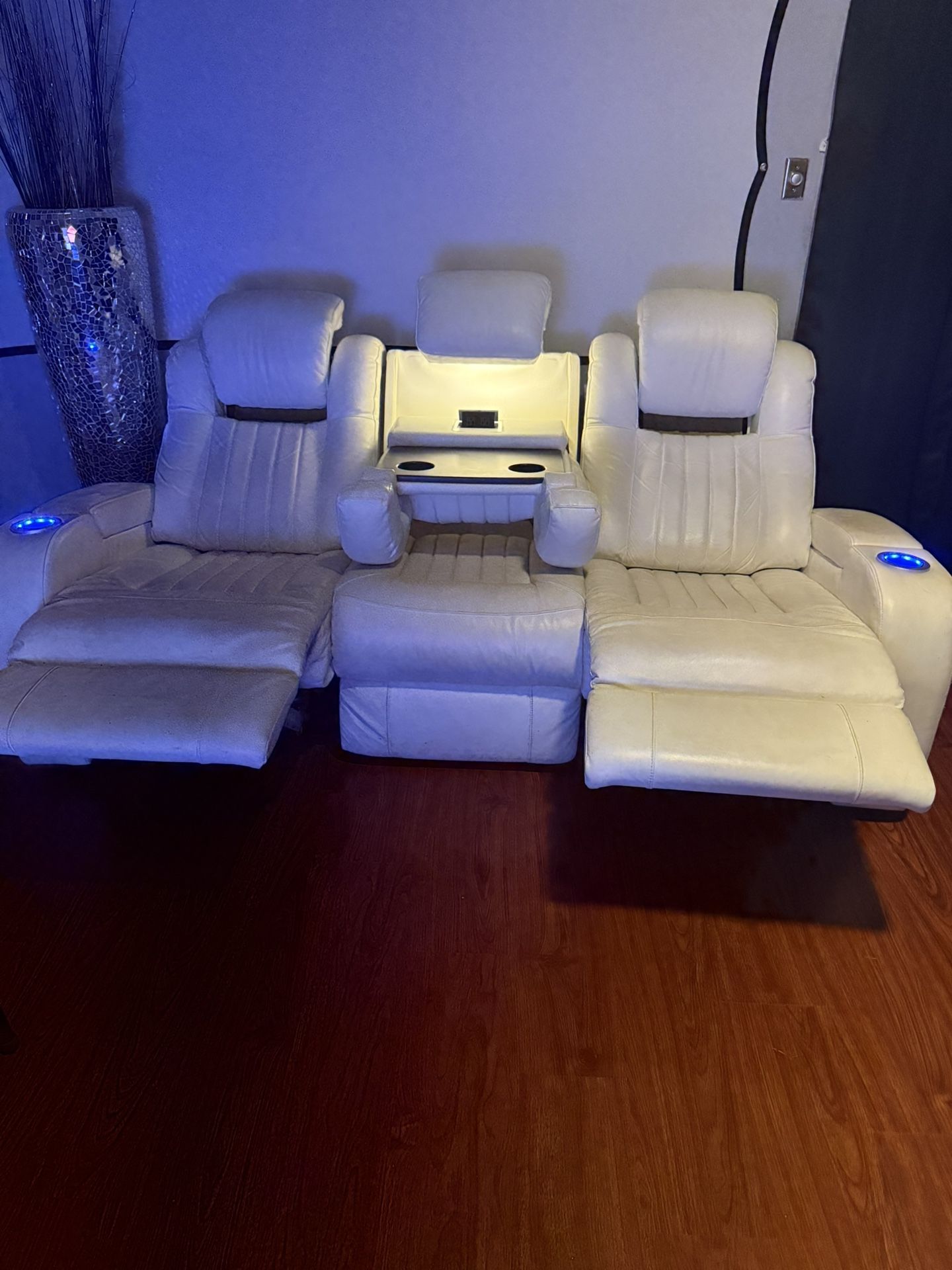 White Recliner 