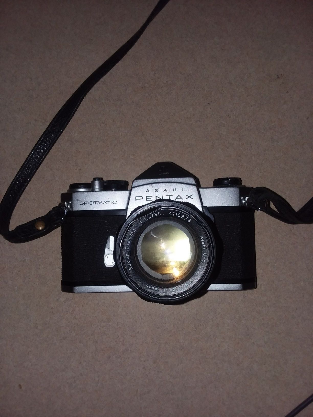 Pentax spotmatic vintage camera