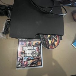 PS3 Slim 320 Gig W Games And Control