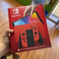 Nintendo Switch - OLED Model: Mario Red Edition Brand New 