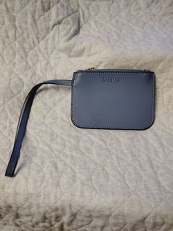 MERSI Blue Wristlet Pouch(Like New)