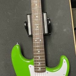 Fender Squier Stratocaster Electric Guitar - Like new with pro setup -