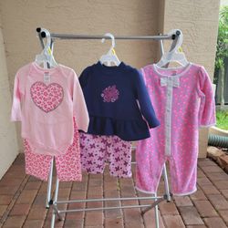 NEW...INFANT GIRLS NEWBORN SIZE 0/3 MONTHS CLOTHES 
