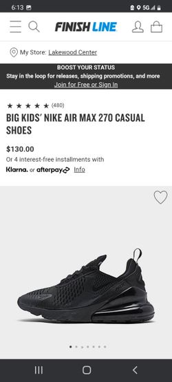 Air max deals 270 afterpay