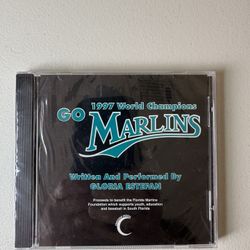 1997 World Championship Go Marlins CD By Gloria Estefan Factory Sealed