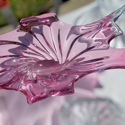 Glass Pink Color Antique 