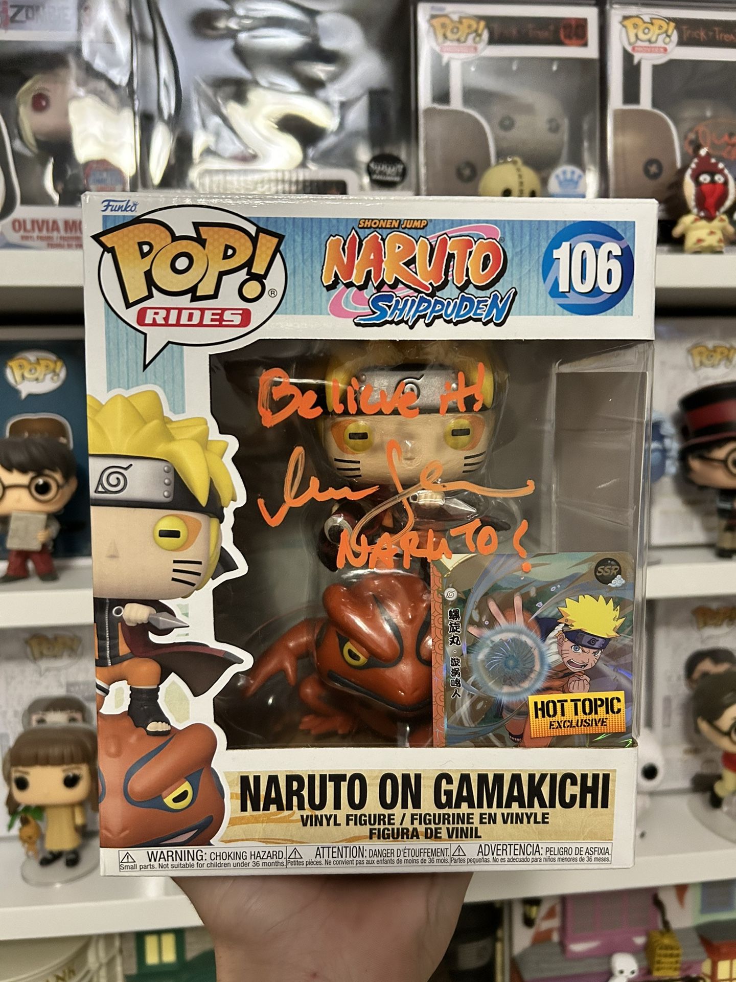 Naruto on Gamachiki Funko Pop