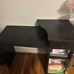 Black Computer Desk
