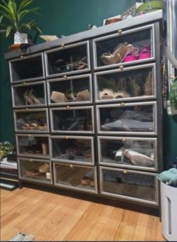 Cabinet Dresser with multiple compartments